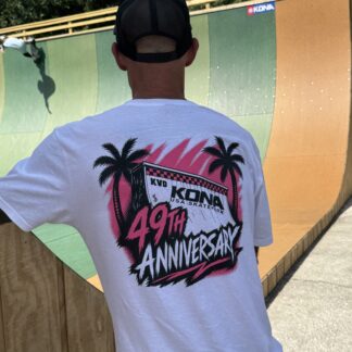 KVD KONA 49th  ANNIVERSARY TEE SHIRT